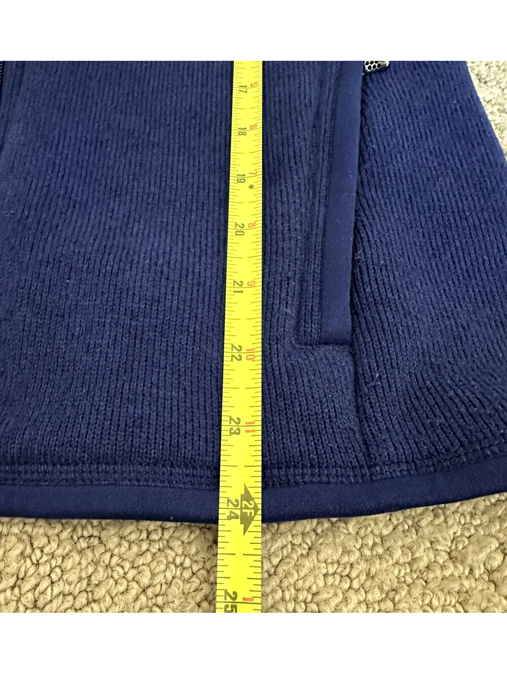 Patagonia Better Sweater Full Zip Fleece Jacket Hoodie Blue Womens S - Picture 8 of 9